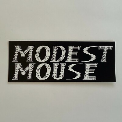 Modest Mouse Sticker Vinyl Decal 5.5