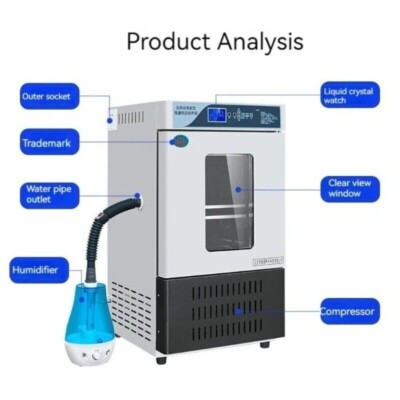 Constant Temperature and Humidity Test Chamber for Germination and Incubation