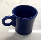 Vintage Homer Laughlin Fiesta Fiestaware Tom & Jerry Mug-Cobalt Glaze 1930's