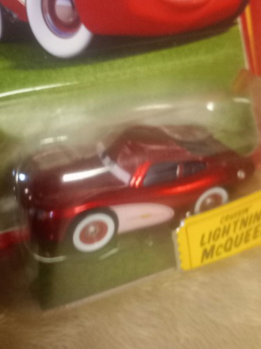 Disney Pixar Cars Race O Rama Cruisin' Lightning McQueen #4 - RARE - HTF - Picture 5 of 11