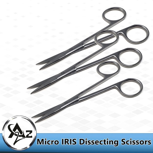 Medical Surgical Operating IRIS Dissecting Straight Scissors 4.5" Sharp/Sharp - Picture 4 of 9