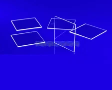 ONE JGS1 Fused Silica Quartz Glass Sheet Double Sided Polishing 50*50*1mm