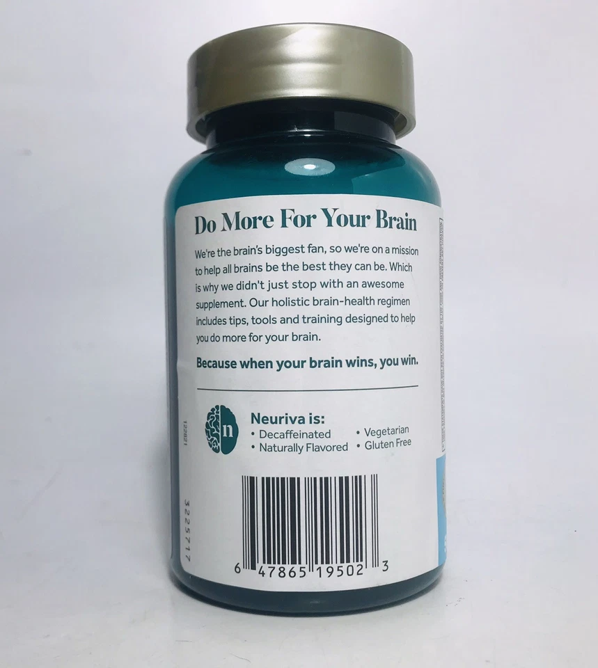 Neuriva Plus Brain Health Vitaminas B12 y B6 Fresa 50ct Gomitas Exp. 10/26 Foto 2 de 2