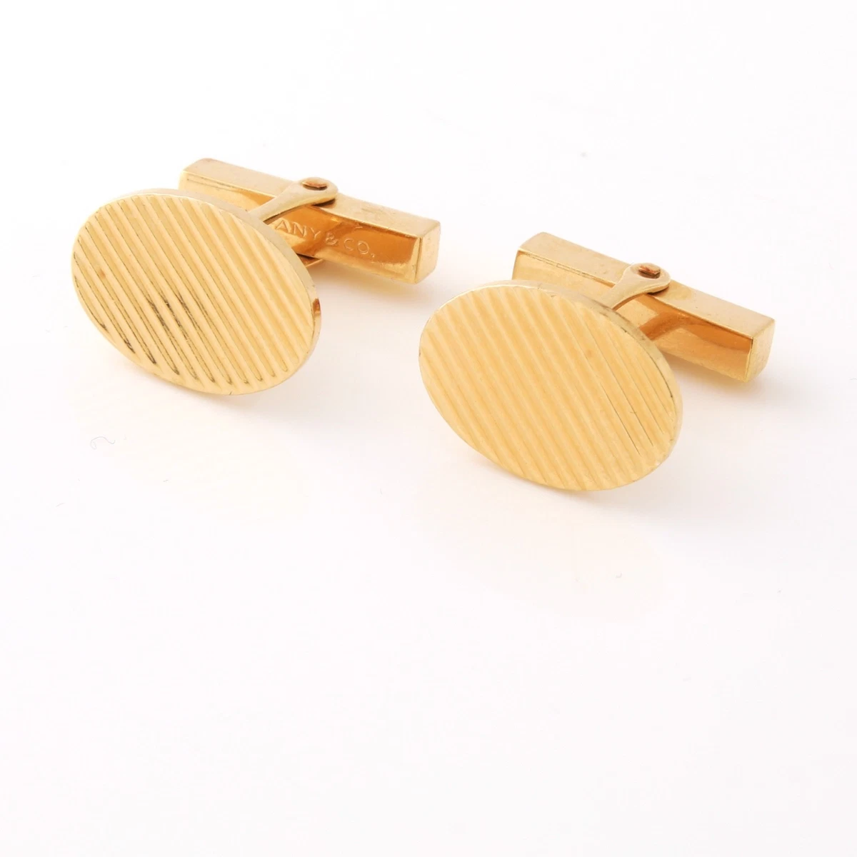 Tiffany & Co. 14k Yellow Gold Cufflinks for Men for sale | eBay
