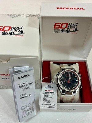 Casio Edifice × Honda ECB-2300HR-1AJR F1 60th Anniversary Limited