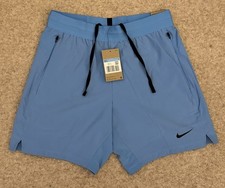 Image of Nike Flex Rep 4.0 Dri-Fit Unlined Fitness Shorts | Size: M | Blue | RRP: £64.99