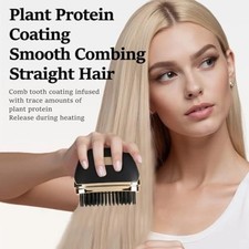 Mini Hair Straightener,Rechargeable Wireless Portable Hair Straightener Brush An