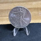 2019 American Silver Eagle 1oz . .999 Pure Silver Coin (Milk Spots)