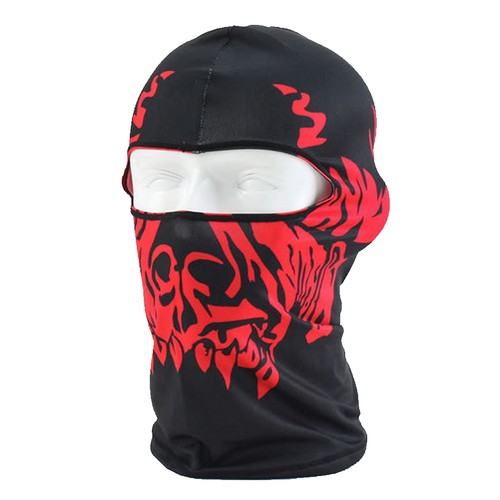 Halloween Ghost Skull Full Face Cover Windproof Ski Mask Motorcycle CS Balaclava - Picture 18 of 43