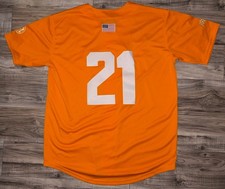 Tegan Kuhns #21 Tennessee Vols size XL orange baseball jersey