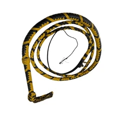 INDIANA JONES 8 Feet 12 Plaits Premium Cowhide Leather Heavy Duty Bullwhip