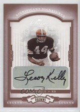 2004 Donruss Classics Legend Red Significant Signatures Leroy Kelly Auto HOF 5n0