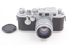  Near Mint Leica IIIf Rangefinder Film Camera w/ Summarit 5cm F1.5 From Japan
