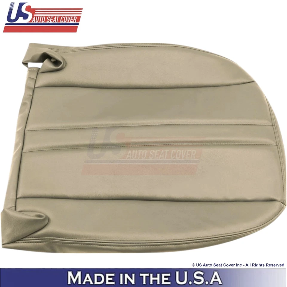 1996-2025 Fits GMC Savana Driver Bottom Leatherette Replacement Cover Neutral - Image 2 of 4