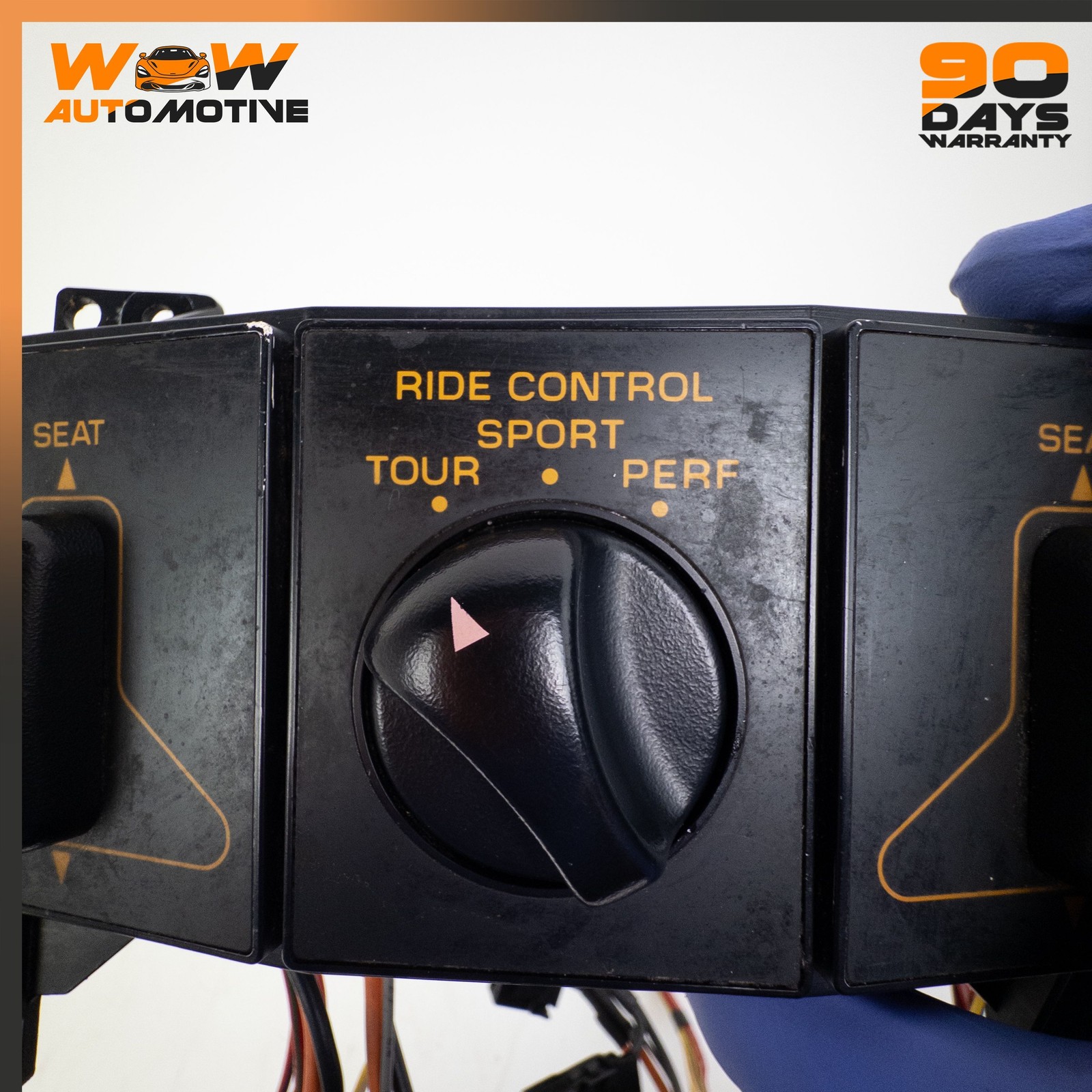 92-93 CHEVROLET CORVETTE C4 ADAPTIVE RIDE CONTROL DUAL POWER SEAT SWITCH OEM
