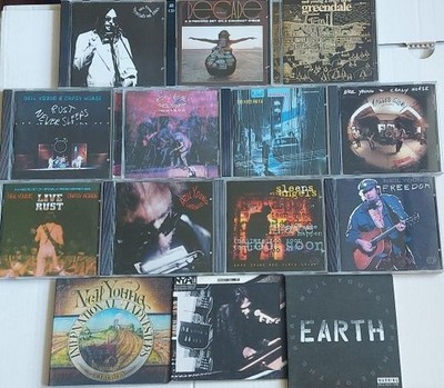 19 CDs Neil Young - Greendale + Earth + Massey Hall 1971 + A treasure + more