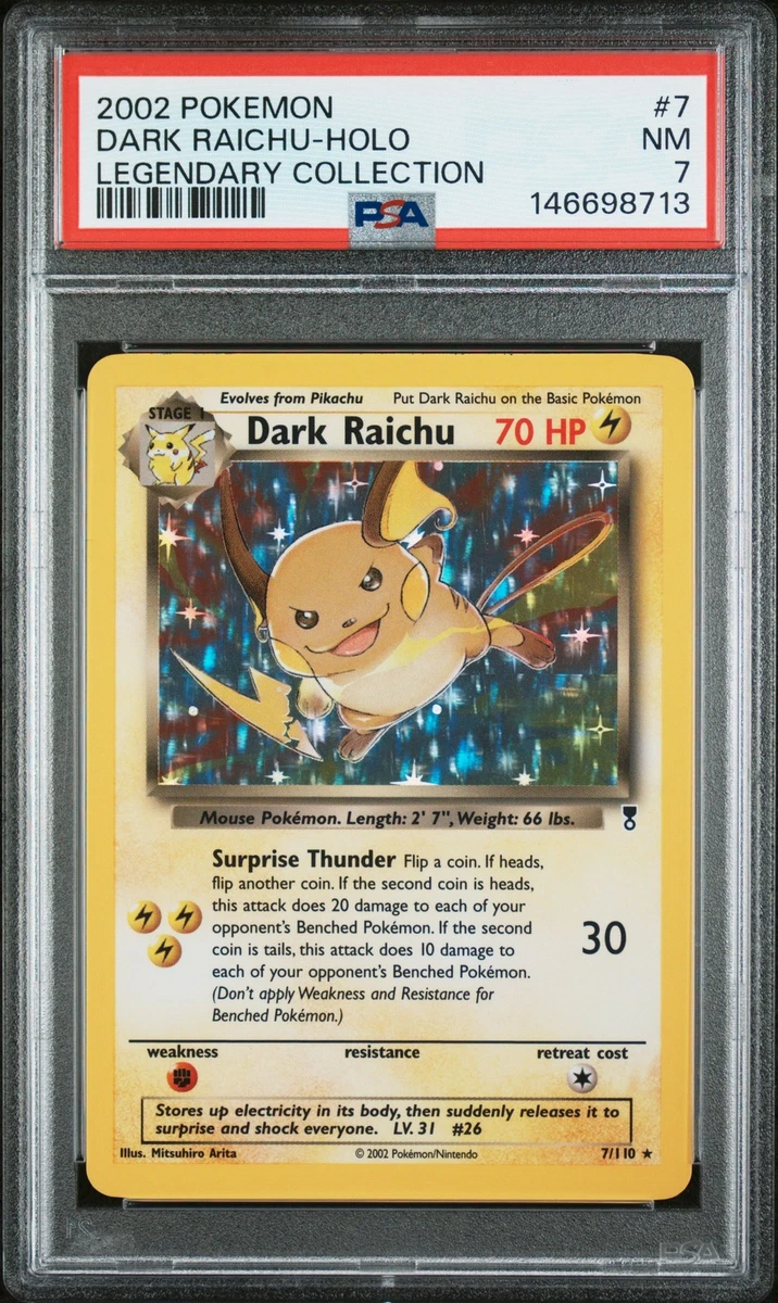 Dark Raichu 7/110 Legendary Collection for sale | eBay