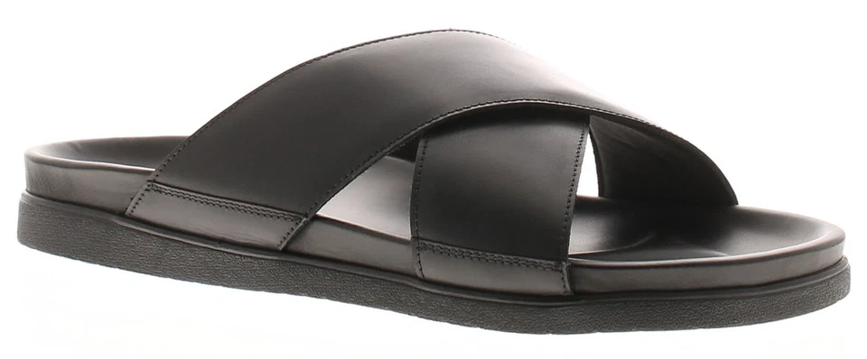 Rockstorm Mens Beach Sandals Archie Leather black UK Size