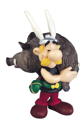 Asterix - Asterix With Boar PVC Figure Plastoy
