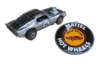 1969 Boss Hoss Mustang Hot Wheels Redline Chrome Club Kit Car HK w Button - EXC