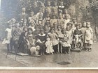Antique Photo Postcard Kindergarten Switzerland Eugene WWI/1920s Pull Toy Sheep — photo 6