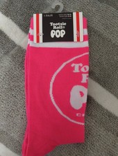 Tootsie Roll Pop Crew Socks Size 10-13