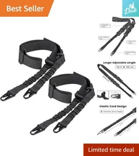 Lightweight Nylon Two-Point Sling - 62 Inch Adjustable Length & Enhanced Comfort