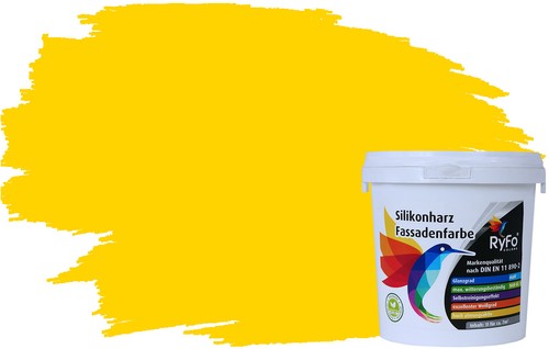 RyFo Colors Silikonharz Fassadenfarbe Lotuseffekt Trend Gelbtöne - bunte Farbe - Bild 28 von 93