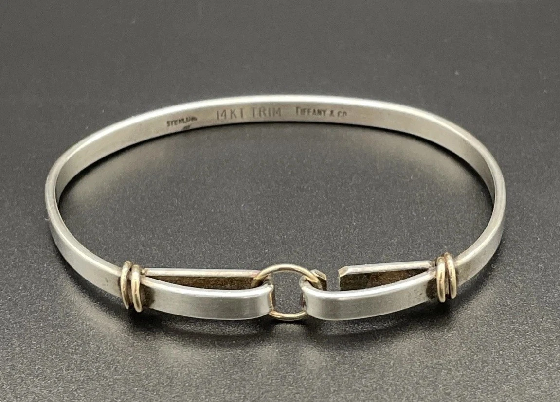 Tiffany Rope Bracelet In Vintage Designer Fine Bracelets for sale