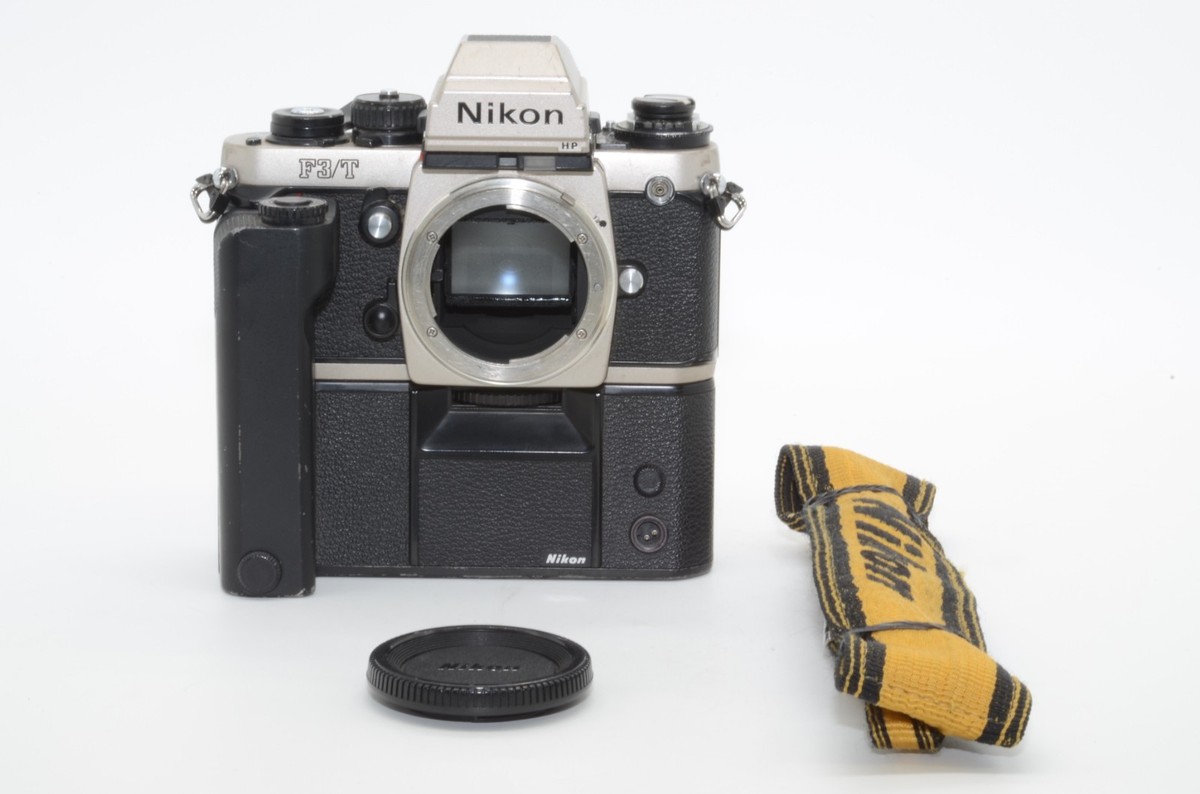 EXC++++] NIKON F3/T HP MD-4 Titanium Silver F3 T Titan SLR from