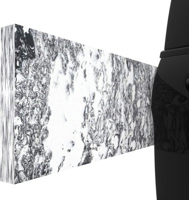AMPULLA Garage Smith GWP02S Wall Protector Car 4-Pack Marble Grain 