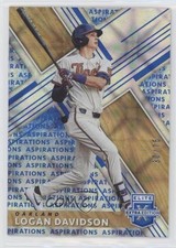 2019 Panini Elite Extra Edition Aspirations Blue 30/75 Logan Davidson #29 a3i