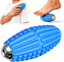 Mini Massage Ball 4 Speeds Vibrating Massage Roller Ball for Foot,Leg,Palm,Hand,