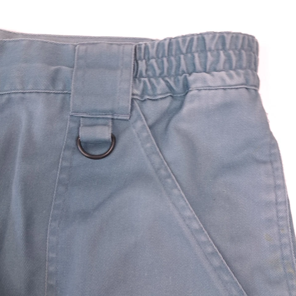 Vtg Haband Cargo Shorts Men's 36" Teal Pockets Outdoors Hiking Fishing - Image 4 of 4
