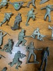 LARGE Lot Of Vintage WWII ++ Marx, MPC & Timee Olive Green Army Men Hard Plastic — photo 7