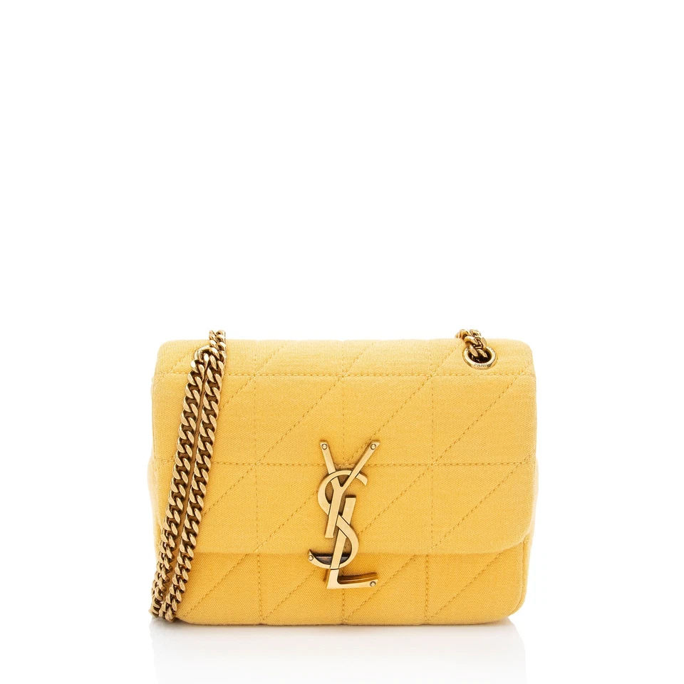 Saint Laurent 绗缝汗布Monogram Jamie迷你单肩包
