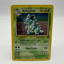 Pokémon Nidoqueen 7/64 ENG Holo Rare Jungle 1999