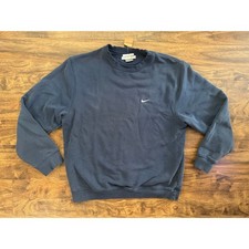 Vintage Y2K Nike Crewneck Sweater Pullover Faded Blue M