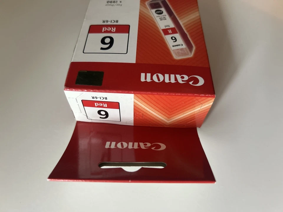 Canon - BCI-6R - Red Ink Cartridge - New and Sealed Original - Image 3 of 4