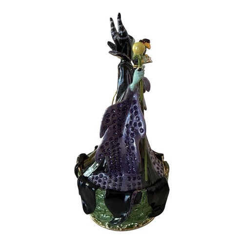 Arribas Brothers Jeweled Swarovski Maleficent & Diablo Disney Schmuckschatulle Figur - Bild 19 von 20