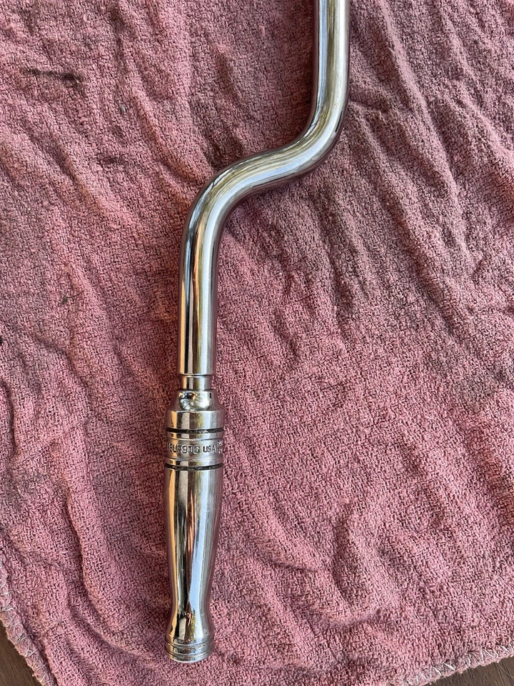 Snap-On Long Speeder Handle Ratchet 3/8” Drive 13.5” Flex Head 36 Tooth Chrome - Image 3 of 4