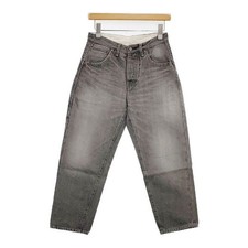 Mina Perhonen RA4276 Gray Cotton Linen Denim Jeans Used