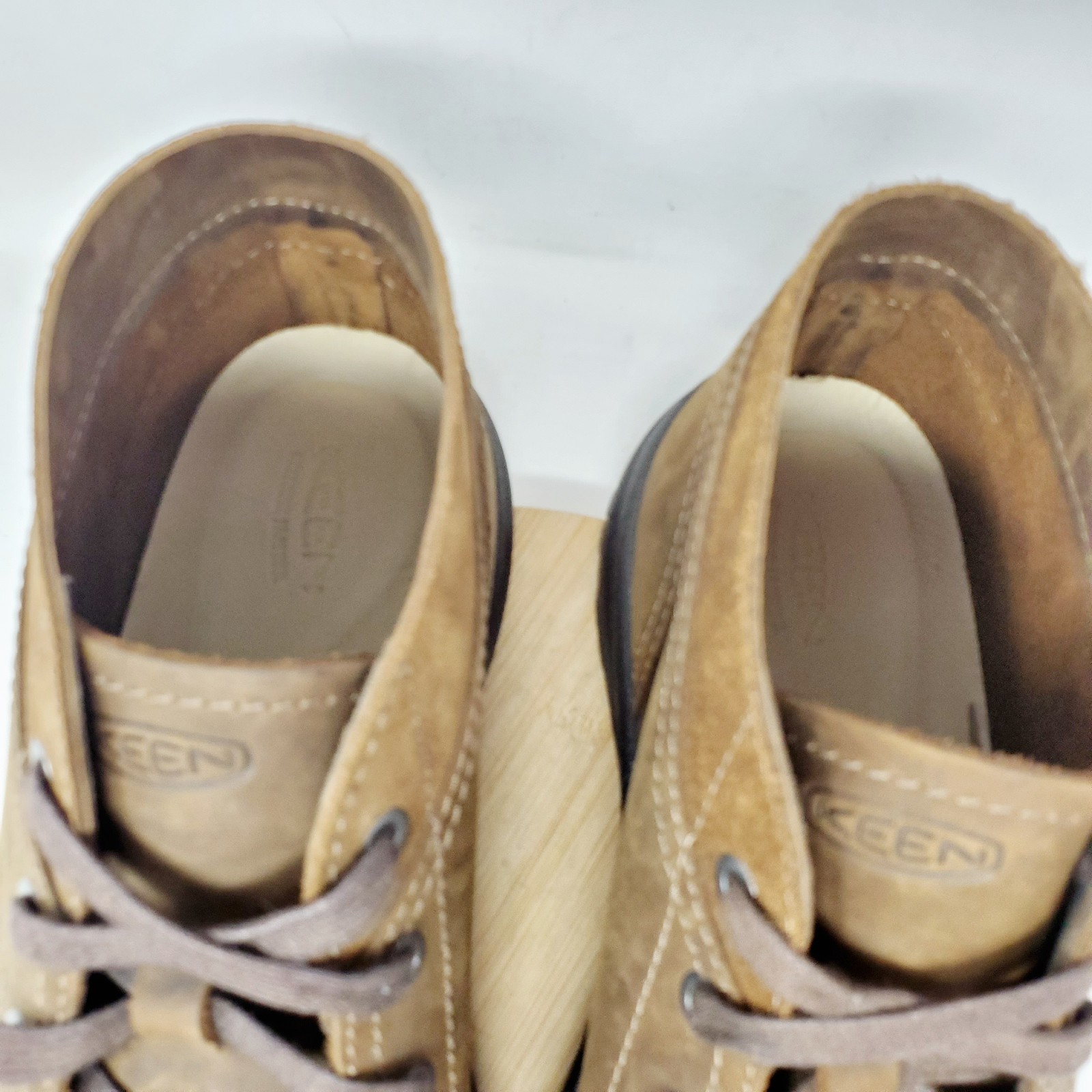 Stivali KEEN Grayson Chukka da uomo 13 marroni scarpe comode da trekking suola a strappo