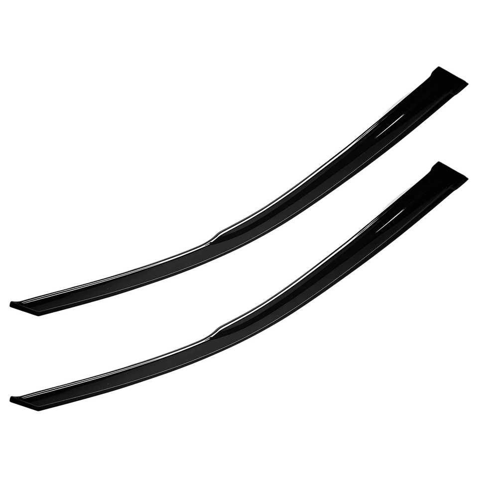 Visera de ventana genuina Honda Civic cupé de 2 puertas 2001-2005 protectores de lluvia contra humo Foto 3 de 4