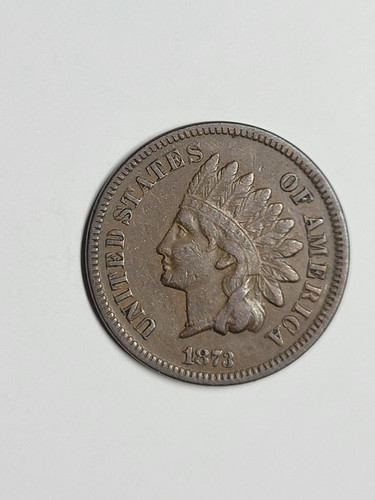 Centavo cabeza india 1873 abierto 3 - Imagen 5 de 5