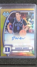 2024-25 Bowman University Chrome - Chrome Prospect Autographs Darren Harris #18
