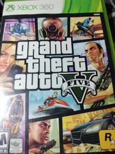 Grand Theft Auto V Xbox 360 With Case Complete With Map