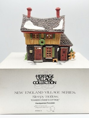 Department 56 Village New England Sleepy Hollow Ichabod Crane's Cottage 5954-4