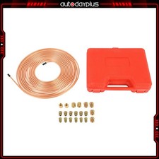 25ft 14 Copper Coated Brake Line Kit - Upgraded Brake Line Flaring Kit Brak 25ft 14 Copper Coated Brake Line Kit - Upgraded Brake Line Flaring Kit Brak
