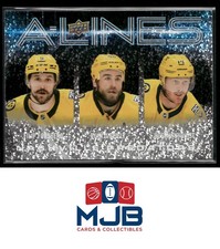 2024-25 Upper Deck Filip Forsberg / Ryan O'Reilly / Nyquist A-Lines #AL-17